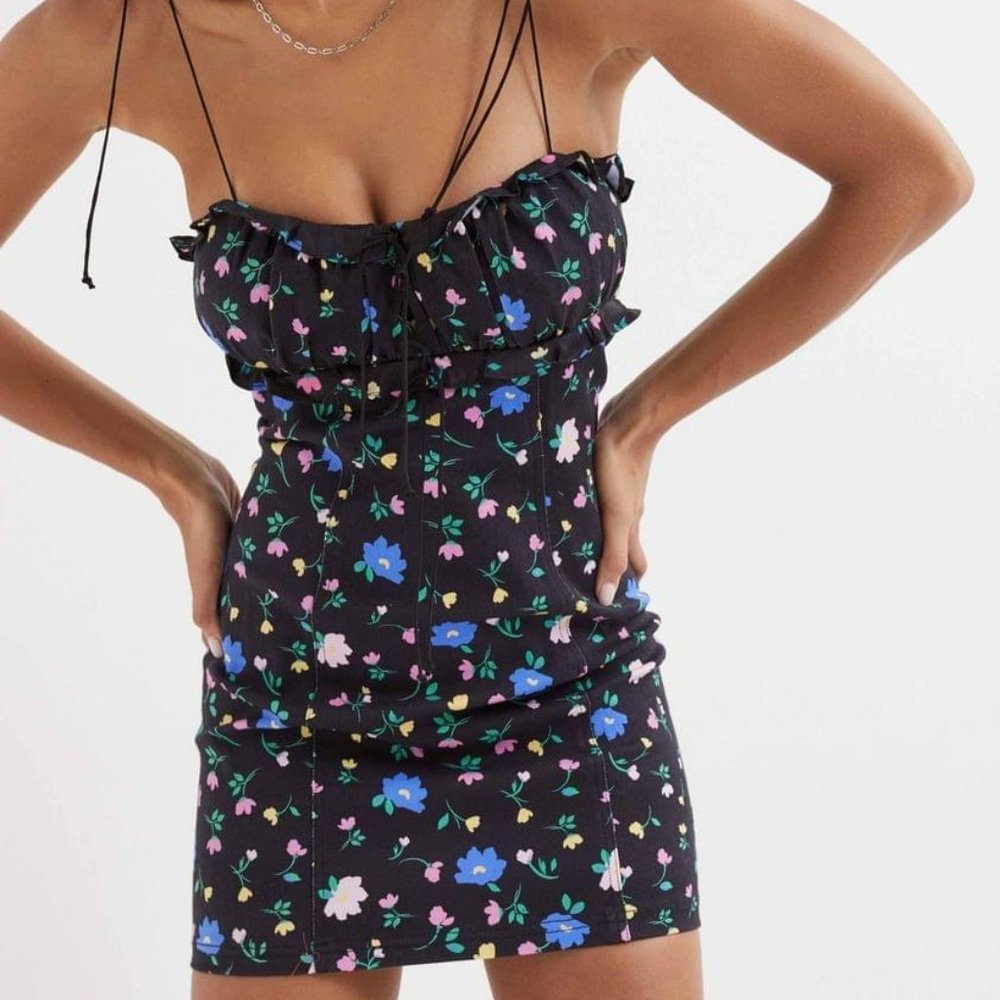 For Love & Lemons Robin Mini Dress NWT